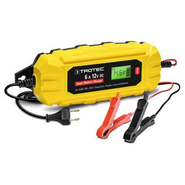 Зарядное устройство для автомобильного аккумулятора Trotec PBCS 6A 12V 4-150Ah 4675000010 фото №1