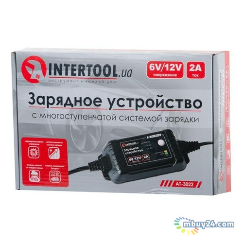Зарядное устройство Intertool 6/12В 2А 230В 1.2-60 а/ч (AT-3022) фото №11