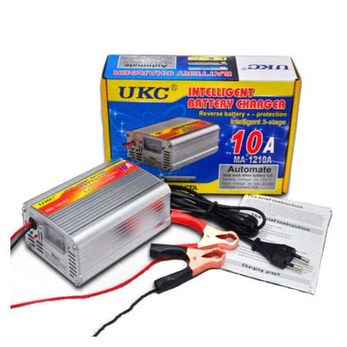 Зарядний пристрій акумулятора UKC Battery Charger 10A MA-1210A 1888 фото №4
