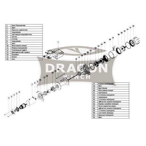Лебідка автомобільна електрична Dragon Winch DWM 13000 HD (dw11007) фото №2