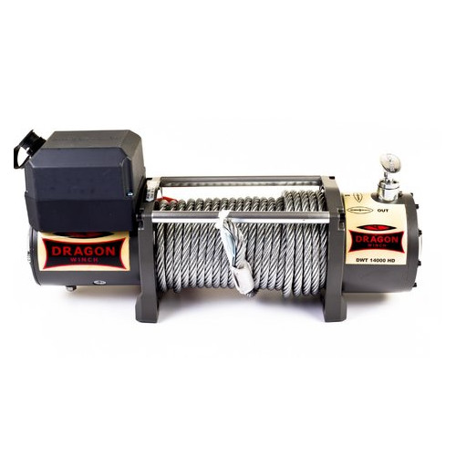 Лебідка електрична Dragon Winch на евакуатор DWT 14000 HD (dw13001) фото №1