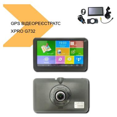 GPS навигатор 7 с Android, встраиваемым DVR, XPRO G732+DVR 20 (MER-14161_3361) фото №3