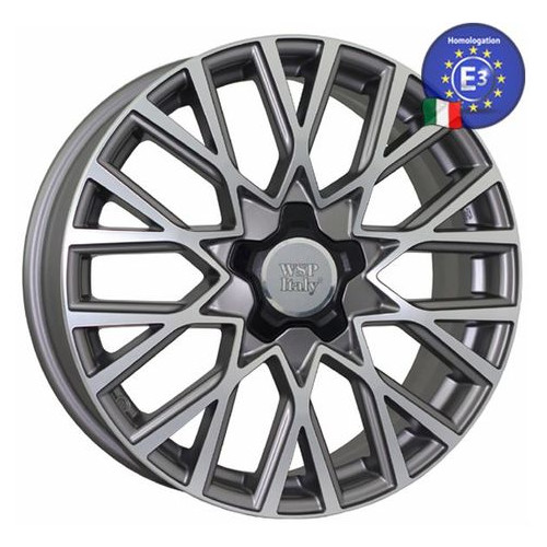 Диски WSP Італія FIAT 7,0x18 GRAN SASSO W168 5x110 40 65,1 MATT GM POLISHED (2504692103) фото №1