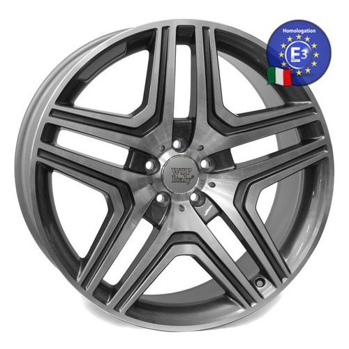 Диски WSP Italy MERCEDES 10,0x20 AMG NERO ME66 W766 5x112 46 66,6 ANTHRACITE POLISHED (A1644015502) фото №1