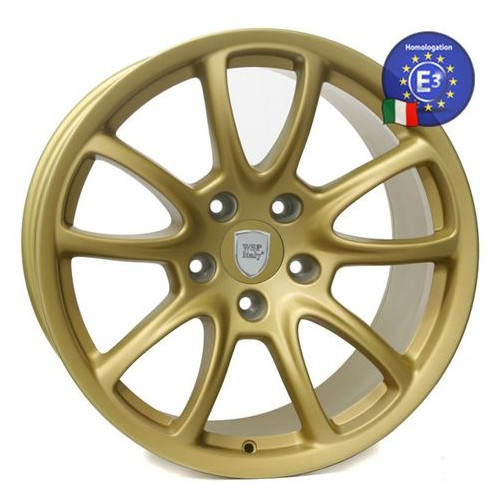 Диски WSP Italy PORSCHE 8,5x19 Corsair GT3/RS FL.F PO52 W1052 5x130 53 71,6 GOLD (997.362.156.95 (передні) 997.362.154.91 (задні)) фото №1
