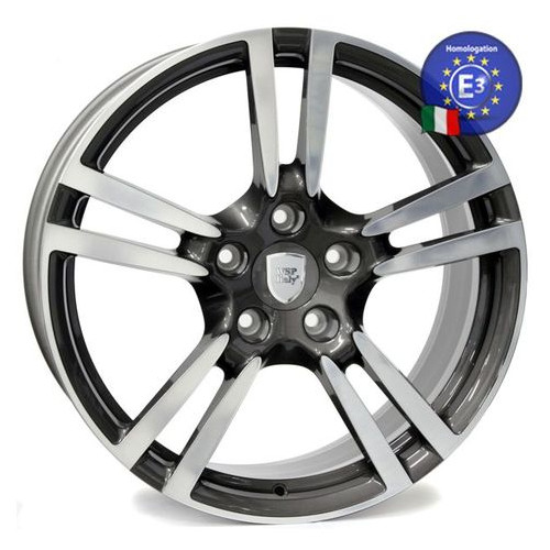 Диски WSP Italy PORSCHE WSP Italy 9.5x21.0 W1054 PO30 5X130 53 71,6 ANTHRACITE POLISHED (97036217806 (Front) 97036219201(Rear)) фото №1
