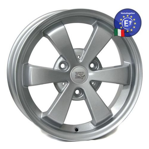 Диски WSP Italy SMART WSP Italy 5,0x15 ETNA (Front) SM07 W1507 3x112 25 57,1 HYPER SILVER (A4514011802 (Front)) фото №1