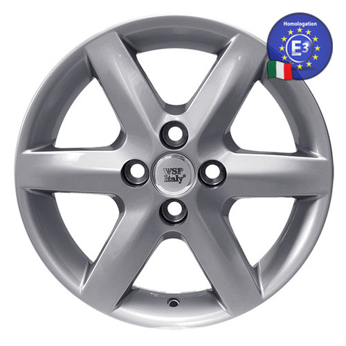 Диски WSP Italy TOYOTA 6,5x15 TROY W1713 4X100 35 54,1 SILVER () фото №1