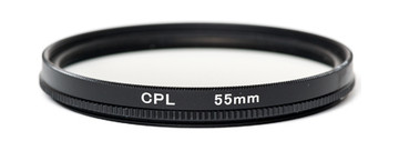 Світлофільтр PowerPlant CPL 55 мм фото №1
