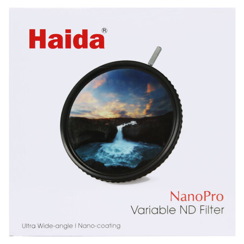 Світлофільтр Haida NanoPro Variable ND Filter 55mm фото №2