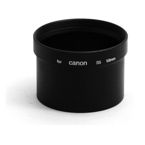 Переходник под дополнительную оптику Canon S5 58mm фото №1