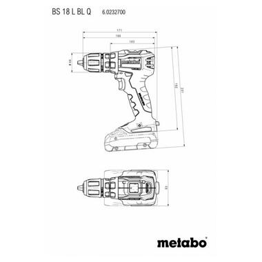 Шурпокрут-дриль Metabo BS 18 L BL Q без АКБ і ЗП (602327890) фото №5