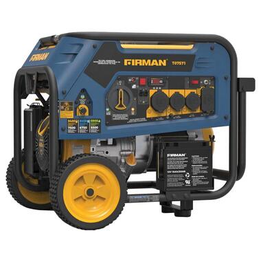 Генератор (газ-бензин) FIRMAN TRI FUEL 7500W (T07571)  фото №1
