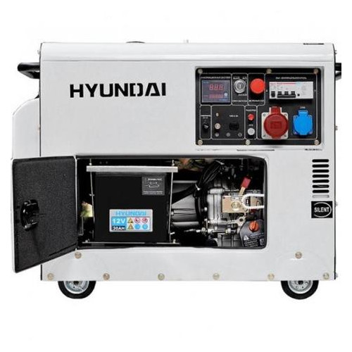 Генератор Hyundai DHY 8000SE-3 фото №1