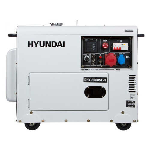 Генератор Hyundai DHY 8500SE-3 фото №1