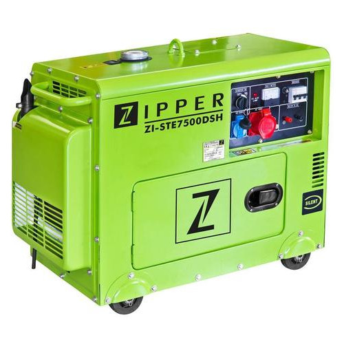 Дизельний генератор Zipper ZI-STE7500DSH фото №1