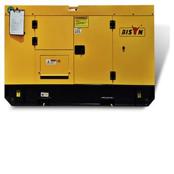 Дизельний генератор BISON BS-20KVA максимальна потужність 16 кВт фото №1