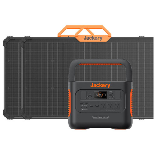 Сонячний генератор Jackery 1000 Pro (Explorer 1000 Pro 2*Solarsaga 80W) фото №1