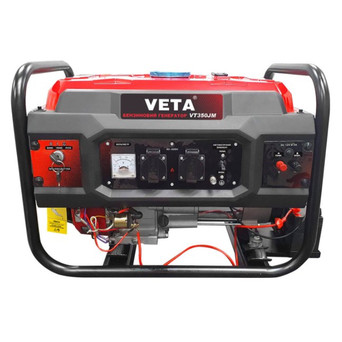 Бензиновий генератор Veta VT350JM максимальна потужність 2.8 кВт фото №1