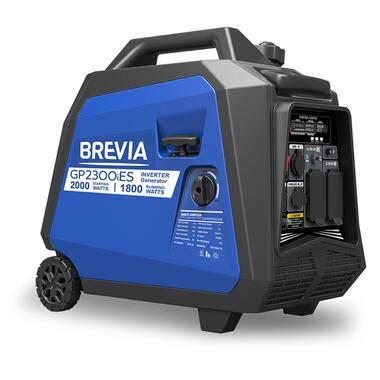 Генератор Brevia GP2300iES інверторний бензиновий 2,0кВт (ном 1,8кВт) з електростартером фото №1