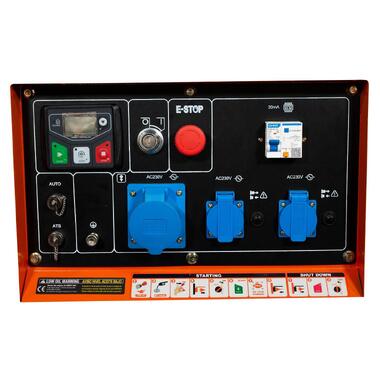 Генератор дизельный Black&Decker BXGND6300E фото №4