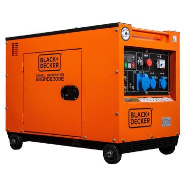 Генератор дизельный Black&Decker BXGND6300E фото №5