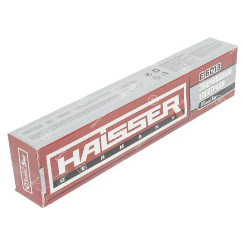 Зварювальні електроди Haisser E 6013 (63817) фото №4