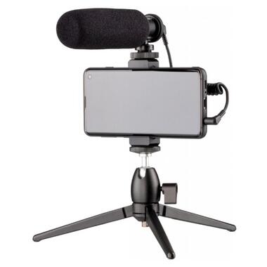 Мікрофон із триподом для мобільних пристроїв Maono by 2Е MM011 Vlog KIT, 3.5mm (2E-MM011) фото №1