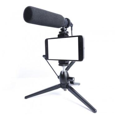 Мікрофон з триподом для мобільних пристроїв Maono by 2Е AU-CM10S Vlog KIT, 3.5mm (JN632E-MM011) фото №1
