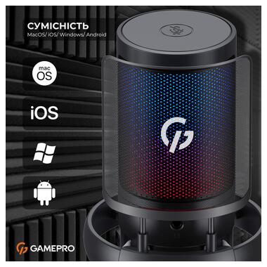 Микрофон GamePro UGM105B Black (UGM105B) фото №6