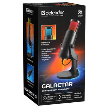 Микрофон Defender Galactar GMC 250 USB Black (64625) фото №8