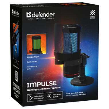 Микрофон Defender Impulse GMC 400 USB Black (64240) фото №8