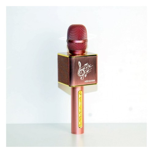 Караоке микрофон Aodasen JY-50 Розовый фото №1