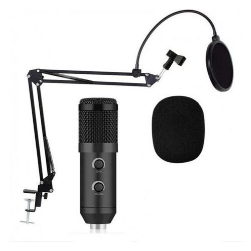 Мікрофон XPRO Studio MIC зі стійким та вітрозахистом фото №1