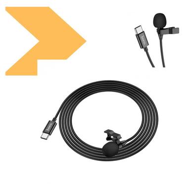 Микрофон XPRO L14 Type-C черный (MAW-44263_218) фото №2