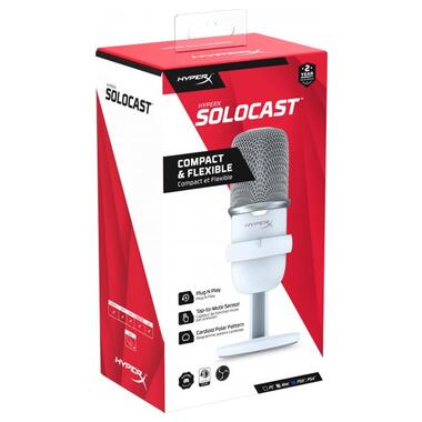 Мікрофон HyperX SoloCast White (519T2AA) фото №9