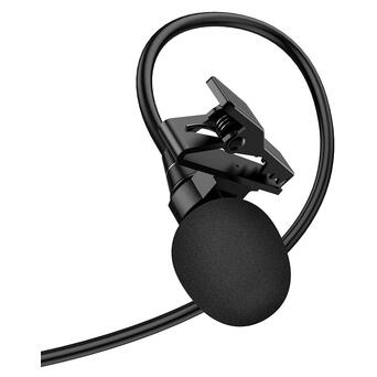 Мікрофон петличний Hoco L14 Type-C Black фото №3