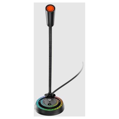 Мікрофон ігровий MeeTion MT-MC14 з RGB підсвічуванням, чорний фото №6