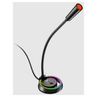 Мікрофон ігровий MeeTion MT-MC14 з RGB підсвічуванням, чорний фото №3