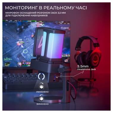 Мікрофон Fifine Ampligame Q8PRO USB Black (Q8PRO) фото №10