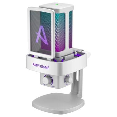 Мікрофон Fifine Ampligame Q8PROW USB White (Q8PROW) фото №3