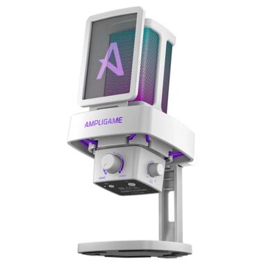 Мікрофон Fifine Ampligame Q8PROW USB White (Q8PROW) фото №4