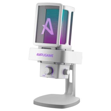 Мікрофон Fifine Ampligame Q8PROW USB White (Q8PROW) фото №2