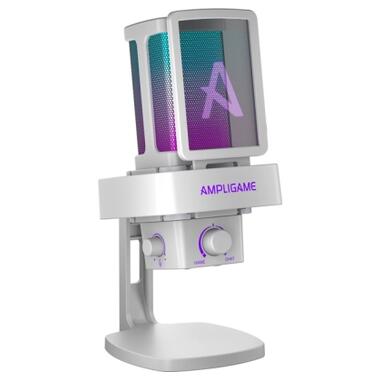 Мікрофон Fifine Ampligame Q8PROW USB White (Q8PROW) фото №1