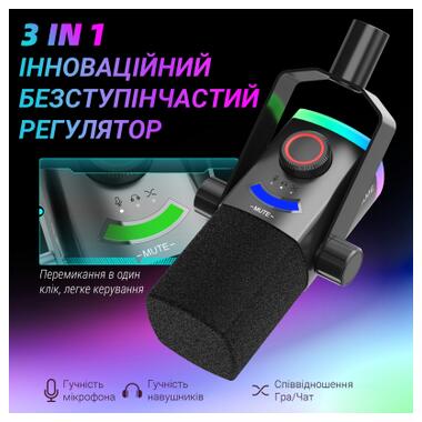 Микрофон Fifine AM8PROT USB/XLR Black (AM8PROT) фото №5