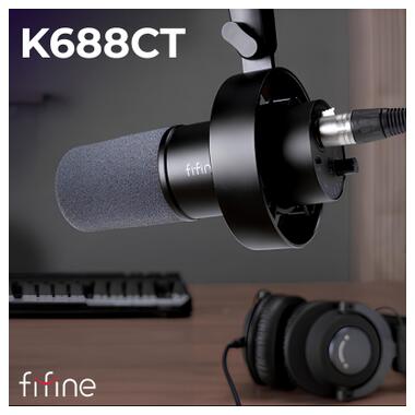 Микрофон Fifine K688CT USB/XLR Black (K688CT) фото №4