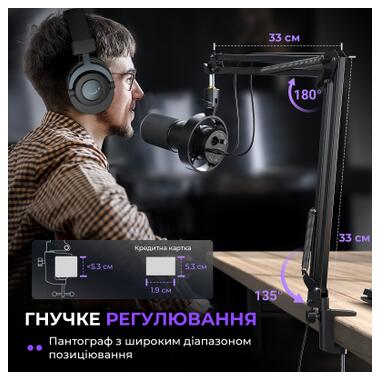 Микрофон Fifine K688CT USB/XLR Black (K688CT) фото №10