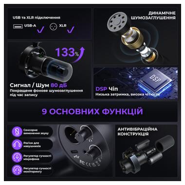 Микрофон Fifine K688CT USB/XLR Black (K688CT) фото №8