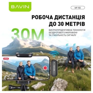 Микрофон BAVIN MP-102 Type-C Black (MP-102 BK) фото №6