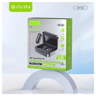 Микрофон BAVIN MP-102 Type-C Black (MP-102 BK) фото №12